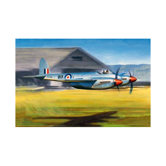 Trumpeter 02893 Сборная модель самолета De Havilland Hornet F.1 (1:48)