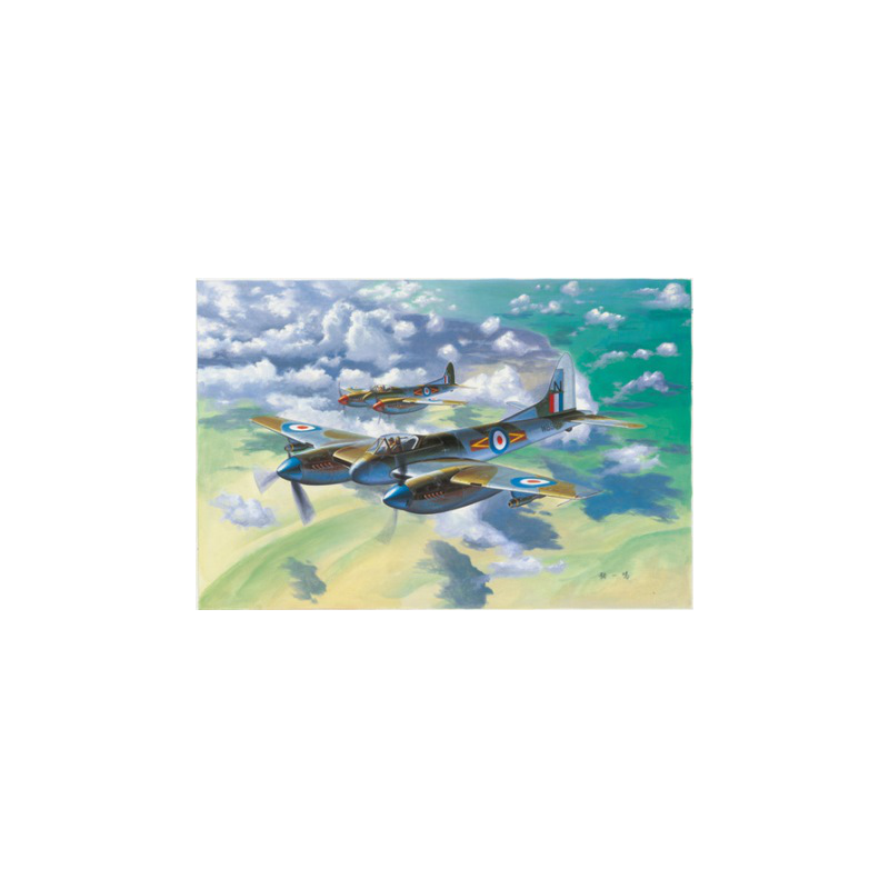 Trumpeter 02894 Сборная модель самолета De Havilland Hornet F.3 (1:48)
