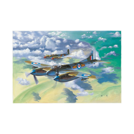 Trumpeter 02894 Сборная модель самолета De Havilland Hornet F.3 (1:48)