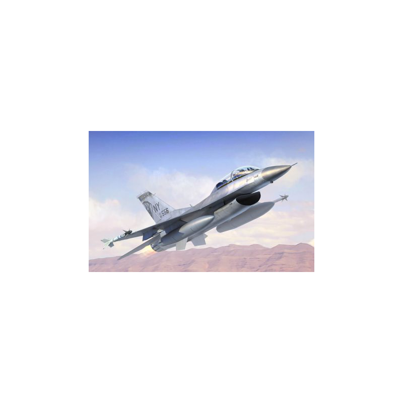 Trumpeter 03920 Сборная модель самолета F-16B/D Fighting Falcon Block15/30/32 (1:144)