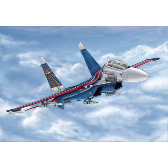 Trumpeter 03916 Сборная модель самолета Su-27UB Flanker C (1:144)