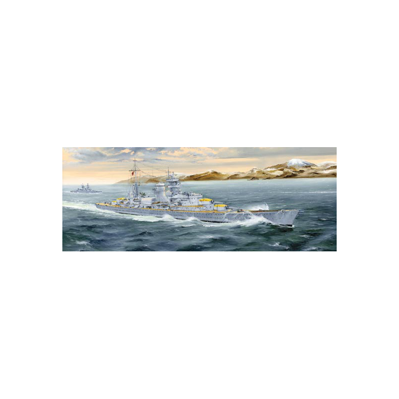 Trumpeter 05346 Сборная модель корабля крейсер "Блюхер" (1:350)